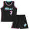 Huniam Jungen 2er-Set Basketball Trainings Ärmellos Trikot und Hose, Basketball Kleidung Kinder, Jungs Jersey (Schwarz, 12-14 Jahre)