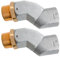 2,5 cm NPT Kraftstoffschlauchdüse, Drehgelenk-Set, Multi-Plane, 360 Grad drehbarer Anschluss für Kraftstoffdüse, Kraftstoff-Transferpumpe – 2,5 cm Kraftstoffschlauch, Drehgelenk für Kraftstofftank,