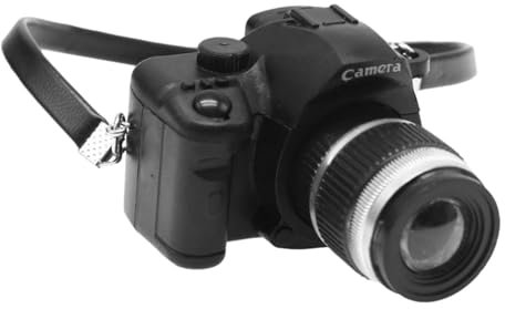 appareil photo rétro | Appareil photo reflex numérique pour maison de poupée | modèle d'appareil photo vintage, accessoires de photographie, ornement d'appareil photo Puchen