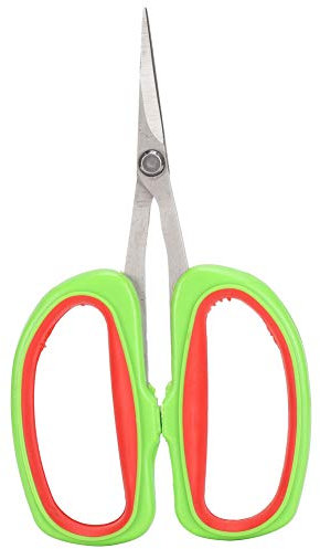 Emoshayoga Tijeras De Podar - Tijeras De Podar De UVA De Acero Inoxidable, Tijeras De Podar De UVA con Cabeza De Berberecho, Cuchillo De Tijeras De Podar De UVA con Cabeza De Berberecho