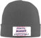 Warme Wintermütze und stilvolle dunkelgraue Strickmütze für Damen und Herren, trendige, quadratische Kunst, 4 minimalistische Beanies, 4141c-omg Mom Funny Beanie Hat Cap, One size