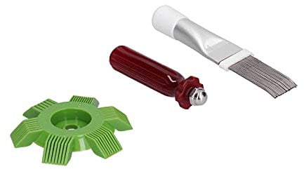 Air Conditioning Comb Stainless Steel Air Conditioner Fin Brush Kit Condenser Radiator Fin Comb Tool CT-351 CT-352 for Cleaning