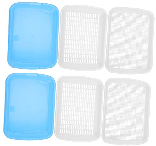 POPETPOP 1 Satz Sprossen-Pflanztablett Pflanzenstarter Topfpflanze Gemüsefach zimmerpflanzen Bohnensprossenzüchter praktische Multifunktion Weizengrass Sprossenplatte Suite Plastik, 3GXWN2808REM806G3