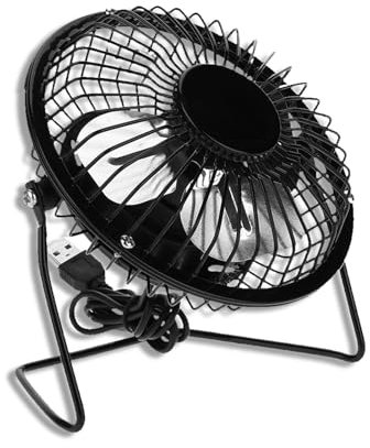 HERCHR Tragbarer Lüfter, 3 W, 6 V, Mini-Lüfter, Solarpanel-Lüfter, Solarpanel, Monokristallines Silizium, Drehbar, Flexibles USB-Kühlset, Zubehör Für Panik-Camping Im Freien