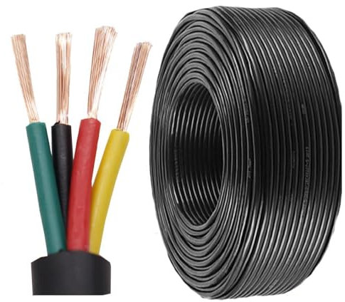 ANJIELO SMART Cavo di estensione 4x0,2 mm filo di rame stagnato per sistema videocitofonico (60m)