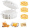 Chaies Macchina automatica per torte | Macchina per impastare torte – 3 forme multiuso Pocket Pie Maker, da forno per fondente, formaggio, biscotti