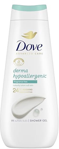 Dove Advanced Care Gel de Ducha Hipoalergénico Libre de Aromas 400 ml