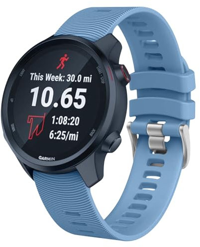 Oumida Cinturino Per Garmin Forerunner 245 /Forerunner 55 /Forerunner 645, 20mm Sgancio Rapido Bracciale Cinturini per Garmin Vivoactive 3