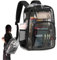 NLONLL Durchsichtiger Rucksack Transparent Schulrucksack Klarer Rucksack Stadion Zugelassen Bibliothek Tasche PVC Buchtasche Stadiontasche für Konzertsport Schule College Sport Beruf Reise