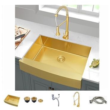 NJDQFA Cuve Simple Evier Cuisine avec Autres Accessoires,Facile À Nettoyer Evier Multifonction À Encastrer,Cuisine Accessoires Acier Inoxydable,D,76 * 53cm/29.9 * 20.9in