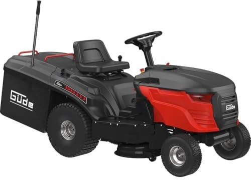 Güde Rasentraktor GAR 685 T Hydrostat, Luftbereifung, 210 L Fangsack, kraftvoll, komfortabel, wendig für große Rasenflächen, Garten, Parkanlagen