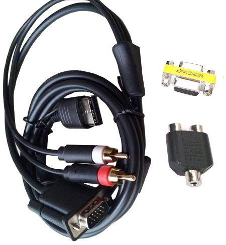 OSTENT Adaptador HD RCA de cable de video DC VGA Compatible con NTSC PAL de Japón para consola Dreamcast de SEGA