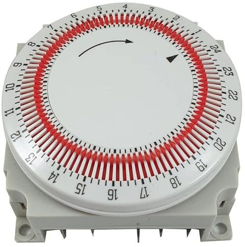 REPORSHOP - Temporizador Desercarche 24Hrs Programador Horario mecanico Diario