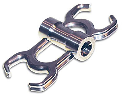 Conterra Scarab - Descender und Belay Device - Ideal für Suche und Rettung oder Feuerseil Rettung, Titan