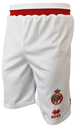AS Monaco Basket Unisex AS Monaco Basketball-Shorts, offizielles Lizenzprodukt, 2019-2020 Short Officiel Domicile 2019-2020