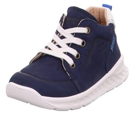 Superfit Jungen Breeze Lauflernschuhe, Gr. 24 EU, Blau/Blau 8000