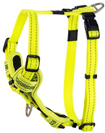 Rogz Control Harness Reflective Medium Dayglo Yellow