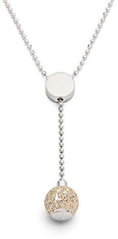 DUR Schmuck Kette SYLT Bead Strandsand, Silber 925/-rhod. 42cm (K2572.SA)