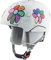 ALPINA PIZI - Leichter, bruchfester & individuell anpassbarer Skihelm für Kinder, mit abnehmbaren Ohrenpolstern - Patchwork-Flower matt - S (46-51 cm)