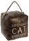 Assorted Doorstop Door Stop Stopper Filled Heavy Doorstop Faux Leather Novelty Wedge (A Spoiled Cat Doorstop Cube)