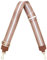 Ever Bloom Verstellbarer Taschengurt 5 cm Breit Mit Karabiner Gold, Designer Schultergurt für Taschen 75 bis 120 cm, Fashion Taschenzubehör, Jiandai Braun Gold