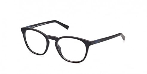 Timberland Herren Tb1766 Timberland TB1766 Brillengestell für Herren, Brille mit leichter eingespritzter Fassung, verglasbar, runde Linsenform, inklusive Etui (1er Pack)