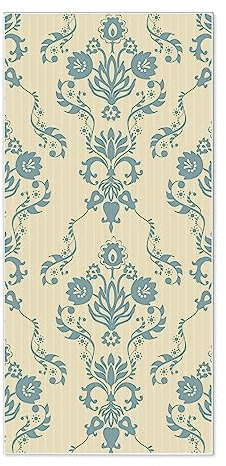 banjado® Magnettafel 37 x 78cm / Magnetwand aus Metall/Magnetpinnwand als Memoboard/Pinnwand Magnettafel Küche, Büro, Kinderzimmer inkl. 4 Magnete & Montageset - Motiv Nostalgische Stimmung