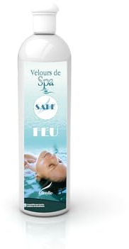 Camylle - Velours de Spa safe FEU - Parfum pour l'eau du Spa - Un parfum ardent et fougueux - 500ml