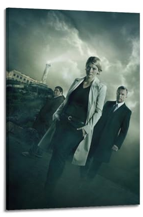 VZRSQZK Alcatraz TV-Serie-Poster, dekoratives Gemälde, Leinwand-Wandposter und Kunstdruck, modernes Familienschlafzimmer-Dekor-Poster, 20 x 30 cm