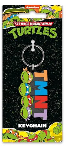 Pyramid International Teenage Mutant Ninja Turtles Rubber Keychain Classic