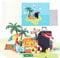 Joyoldelf Pop Up Karte Reise - Geldgeschenk Reise, 3D Gutscheinkarte für Strandurlaub, Reisekasse Geschenk Geburtstagskarte, Reisegutschein verpackung für Urlaubskasse, Flitterwochen, Geburtstag