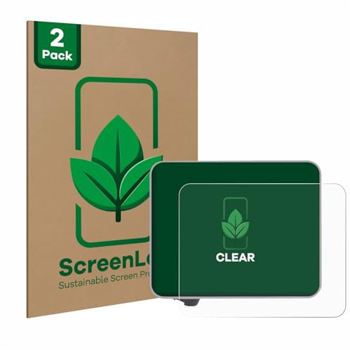 ScreenLeaf (2 Pezzi Pellicola protettiva per Bambu Lab A1 3D Printer [Proteggi Schermo Sostenibili, Clear, Antigraffio]