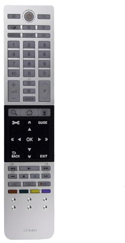 CT-90430 Ersatz Fernbedienung für Toshiba Smart TV 50L2333DG 50L7363DG 40L7355DB L7300A 40L6353D 32L6353DG 32L6363DG 40L7335D 50L4333DG 32L4353D 32L6353DG 32L6353RK 39L4353 39L4353RB 39L4300U