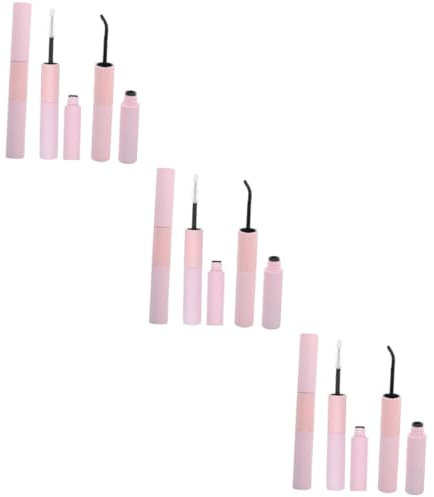 DRESSOOS 9 Pz Colla Per Ciglia Finte Colla Per Ciglia a Grappolo Colla Per Ciglia Per L'estensione Delle Ciglia Colla Per Extension Ciglia Colla Per Ciglia Duo Rosa Guscio Di Plastica