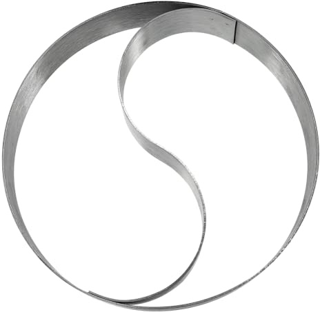 KICHOUSE Edelstahl-backform Tai Ji Reisbällchenformer Kalte-Gerichte-Form Für Backzubehör Küchenbackform