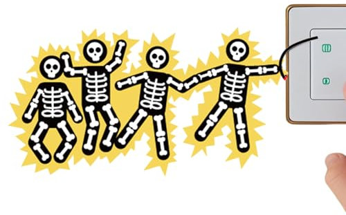 Elektrisches Schrankschild – Elektroschock-Warnschild | Warnschilder für Elektrozaun | Sicherheitsvorsicht Gefahrenschilder No Touching or Climbing für Bauernhof, Haus, Lager, Garten, Hof