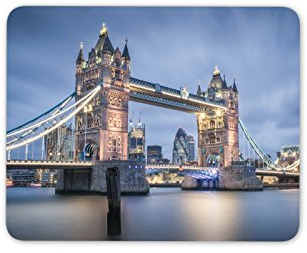 Destination Vinyl Ltd Tower Bridge London Mouse Mat Pad - England UK City Travel Gift Computer #13059