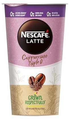 Nescafé Latte Cappuccino Zero Sin Lactosa 1x205 ml