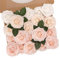 N&T NIETING Artificial Flowers Roses, 25Pcs Fake Rose Flowers, Peach Pink Roses for DIY Wedding Bouquets Centerpieces Bridal Shower Party Floral Arrangement Valentine's Day Home Decorations