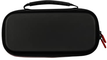 Konix Mythics Luxury Bag Schutzhülle und Transporttasche für Nintendo Switch, Switch Lite und Switch OLED - Platz für 29 Spiele - Schwarz