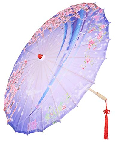 22 Größe handgemachte japanische chinesische orientalische Ölpapier Regenschirm