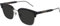 GUCCI Mens GG0846SK Sunglasses, Black-Black-Grey, 55