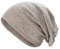 ZLYC Unisex Long Slouch Beanie Leicht Weich Jersey Mütze (Einfach Khaki),Gr. Einheitsgröße