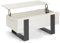 IDMarket - Table Basse Plateau relevable rectangulaire Phoenix Bois Gris