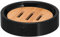 bremermann Porte-Savon Segno en Bambou et Plastique // Porte-Savon pour Savon en Morceaux (Noir)