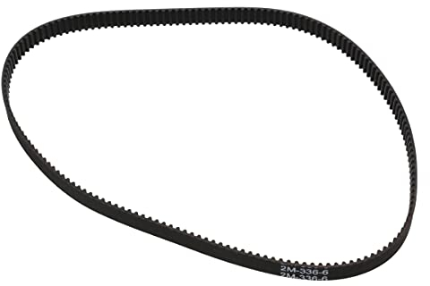 Paxanpax 2M-336-6, Electric Sweeper Drive Belt for Gtech SW02, SW04, SW08, SW10, SW11, SW18, SW19 Series Vacuums, Black