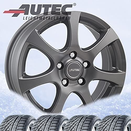 4 Winter Kompletträder Zenit anthrazit 5,5x14 ET 38 4x100 anthrazit matt mit 175/65 R14 86T Nexen Winguard Snow G 3 XL M+S 3PMSF