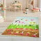 Pasha Home Kinderteppich Alphabet 160x230 cm/ABC Kinderzimmer aus Polyester- & Flanellfasern/Teppiche fürs Kinderzimmer antirutsch & schmutzabweisend/Spielteppich mit Alphabet waschbar