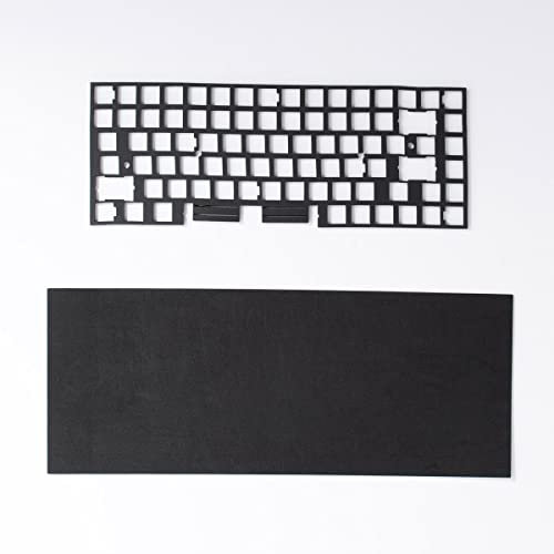 mintcaps 2 Pieces Set of Keyboard Sound Dampening Foam 84 Layout Silencer Pad Gasket EVA Foam Keyboard Switches Dampener Foam Pad for Mechanical Keyboard