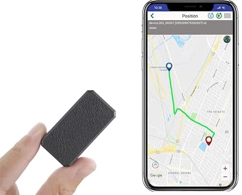 TKMARS Mini GPS Tracker GPS Tracker Mini GPS Tracker mit App Starke Magnetische Wasserdicht, Geeignet Für Motorräder, Autos, Fahrräder, Kinder
